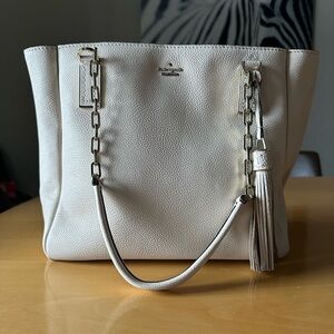Kate Spade Cream Bag with Gold Chain  Straps